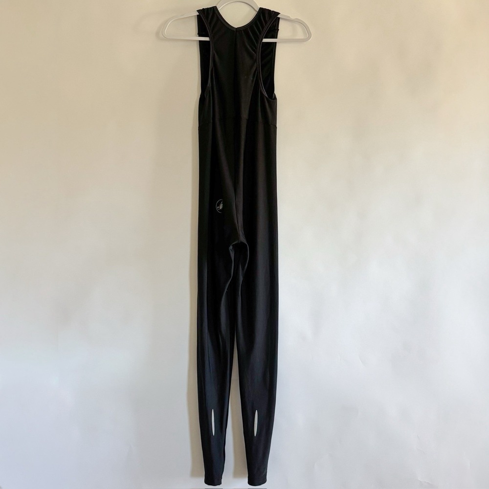 Castelli Mens Cycling Bib Full Tights Med Black Non Padded Made in Italy Biking - Picture 3 of 13